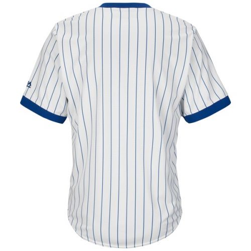  Men's Chicago Cubs Majestic White Home Big & Tall Cooperstown Cool Base Jersey