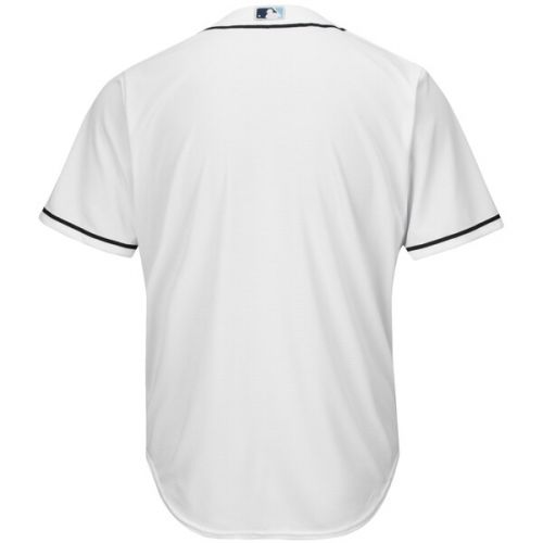  Men's Tampa Bay Rays Majestic White Home Cool Base Jersey