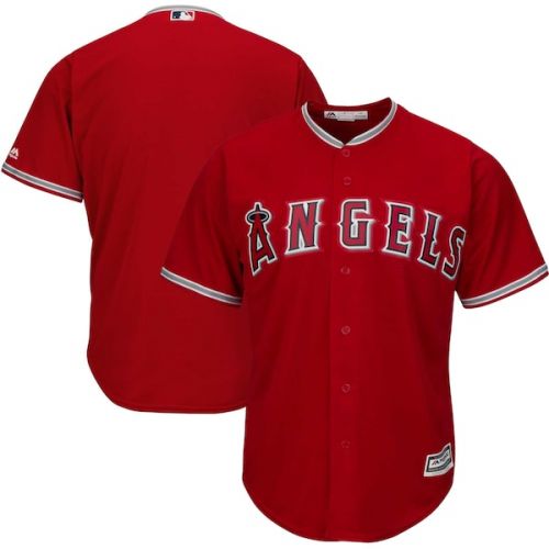  Men's Los Angeles Angels Majestic Scarlet Alternate Cool Base Team Jersey