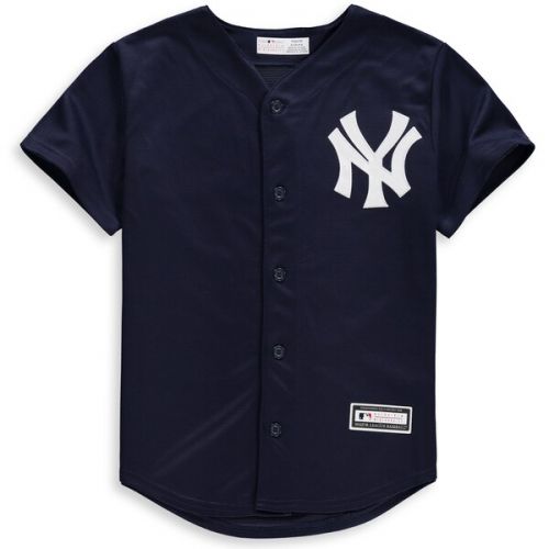  Youth New York Yankees Giancarlo Stanton Majestic Navy Fashion Official Cool Base Player Jersey