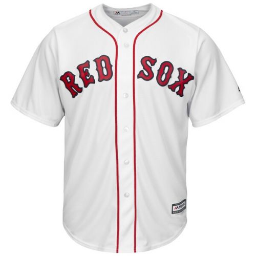  Youth Boston Red Sox Andrew Benintendi Majestic Home White Official Cool Base Replica Player Jersey