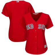Women's Boston Red Sox Majestic Scarlet Alternate Plus Size Cool Base Team Jersey
