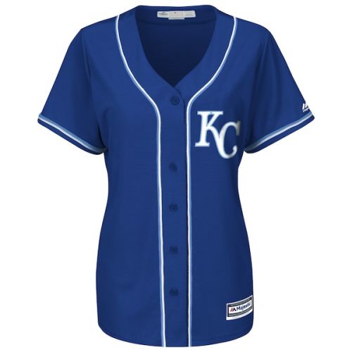  Women's Kansas City Royals Majestic Royal Alternate Cool Base Jersey