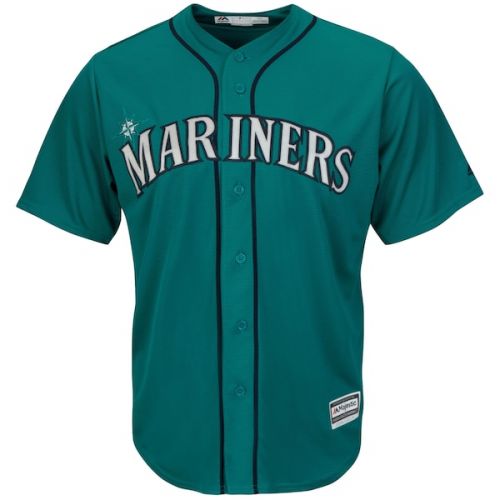  Youth Seattle Mariners Majestic Northwest Green Alternate Cool Base Jersey