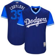 Men's Los Angeles Dodgers Cody Bellinger "Codylove" Majestic Navy 2017 Players Weekend Authentic Jersey