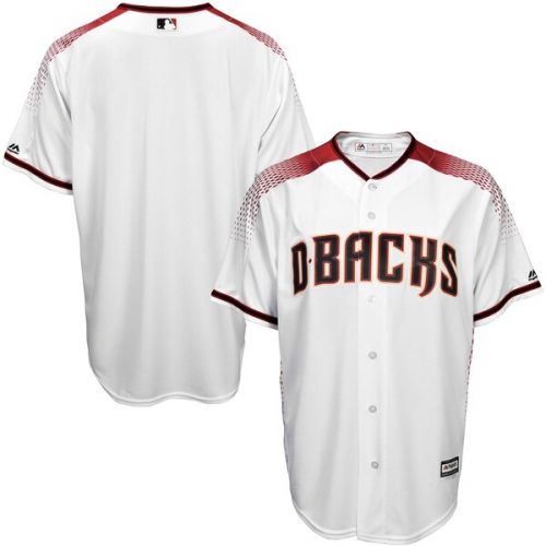  Men's Arizona Diamondbacks Majestic White Big & Tall Cool Base Team Jersey