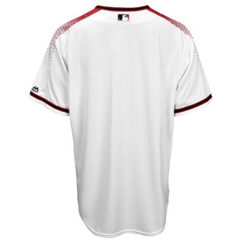  Men's Arizona Diamondbacks Majestic White Big & Tall Cool Base Team Jersey