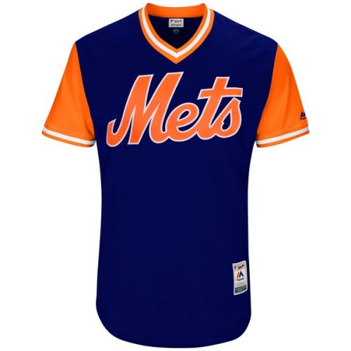  Men's New York Mets Noah Syndergaard Little League World Series Players Weekend Authentic Jersey Majestic Royal 2017 Players Weekend Authentic Jersey