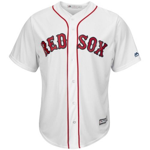  Men's Boston Red Sox Chris Sale Majestic White Home Official Cool Base Replica Player Jersey
