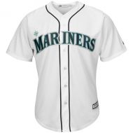 Youth Seattle Mariners Majestic White Home Cool Base Jersey