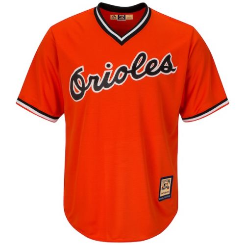  Men's Baltimore Orioles Majestic Orange Alternate Cooperstown Cool Base Team Jersey
