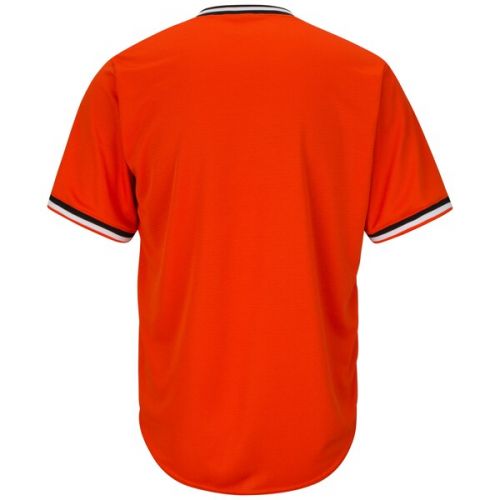  Men's Baltimore Orioles Majestic Orange Alternate Cooperstown Cool Base Team Jersey