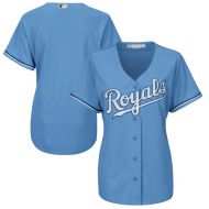 Women's Kansas City Royals Majestic Light Blue Alternate Cool Base Jersey