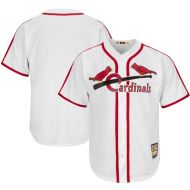 Men's St. Louis Cardinals Majestic White Home Cooperstown Cool Base Team Jersey