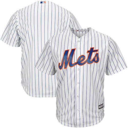  Men's New York Mets Majestic White Big & Tall Cool Base Team Jersey