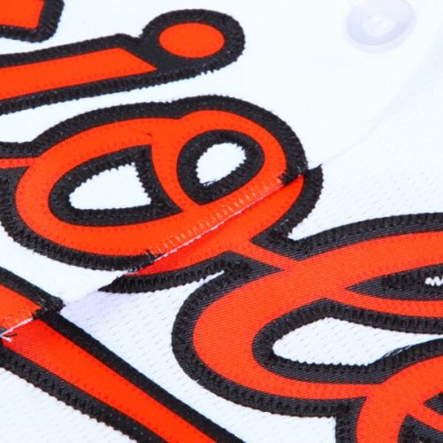  Youth Baltimore Orioles Majestic White Home Cool Base Jersey