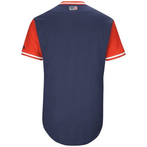  Men's Boston Red Sox Majestic Navy 2017 Players Weekend Authentic Team Jersey