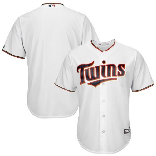  Youth Minnesota Twins Majestic White Home Cool Base Jersey