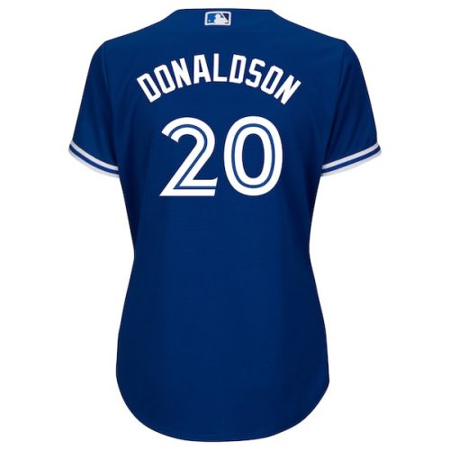  Women's Toronto Blue Jays Josh Donaldson Majestic Alternate Royal Plus Size Cool Base Player Jersey