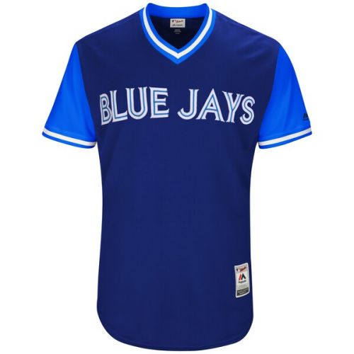  Men's Toronto Blue Jays Majestic Navy 2017 Players Weekend Authentic Team Jersey