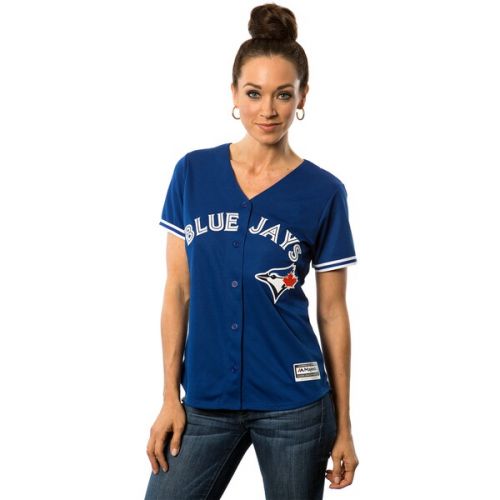  Women's Toronto Blue Jays Troy Tulowitzki Majestic Royal Alternate Cool Base Player Jersey