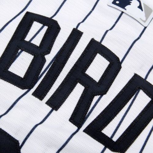  Men's New York Yankees Greg Bird Majestic White Home Cool Base Player Jersey