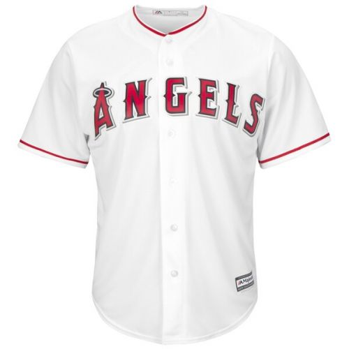  Youth Los Angeles Angels Majestic White Home Cool Base Jersey