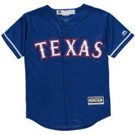 Youth Texas Rangers Majestic Royal Alternate Cool Base Jersey