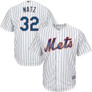 Men's New York Mets Steven Matz Majestic White Home Cool Base Player Jersey