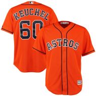 Men's Houston Astros Dallas Keuchel Majestic Orange Alternate Cool Base Player Jersey