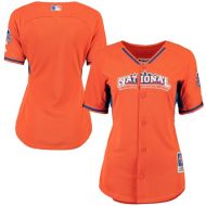 Women's Majestic Orange Alternate 2013 MLB All-Star Game Performance Jersey