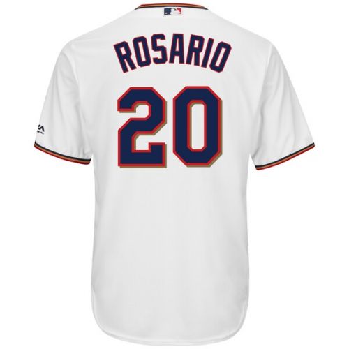  Men's Minnesota Twins Eddie Rosario Majestic Alternate Scarlet Cool Base Replica Player Jersey