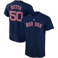 Youth Boston Red Sox Mookie Betts Majestic Navy Player Name & Number T-Shirt
