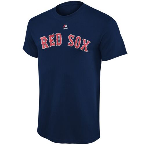  Youth Boston Red Sox Mookie Betts Majestic Navy Player Name & Number T-Shirt