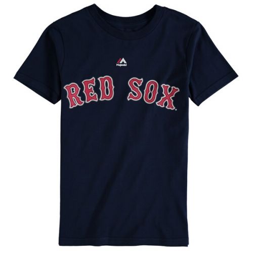  Youth Boston Red Sox David Ortiz Majestic Navy Player Name & Number T-Shirt