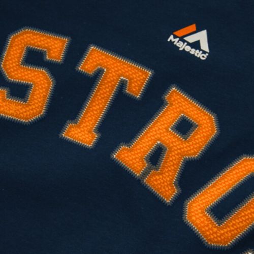  Youth Houston Astros George Springer Majestic Navy Player Name & Number T-Shirt