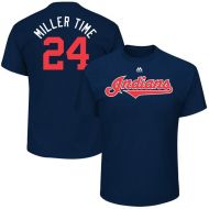 Youth Cleveland Indians Andrew Miller "Miller Time" Majestic Red 2017 Players Weekend Name & Number T-Shirt
