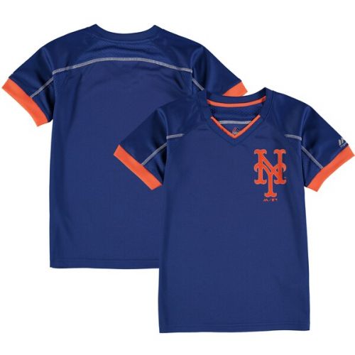  Youth New York Mets Majestic Royal Emergence T-Shirt