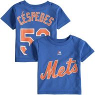 Toddler New York Mets Yoenis Cespedes Majestic Royal Player Name and Number T-Shirt