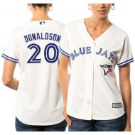 Womens Toronto Blue Jays Josh Donaldson Majestic White Home Cool Base Player Jersey