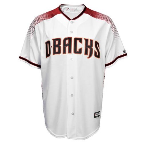  Mens Arizona Diamondbacks Jarrod Dyson Majestic White Home Cool Base Player Jersey