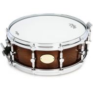 Majestic Majestic Prophonic Walnut Snare Drum - 5 inches x 14 inches - Brown Sugar Burst