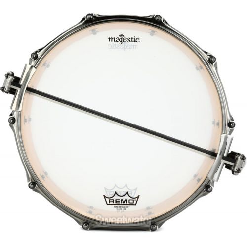  Majestic Concert Black Maple Snare - 6.5-inches x 14-inches