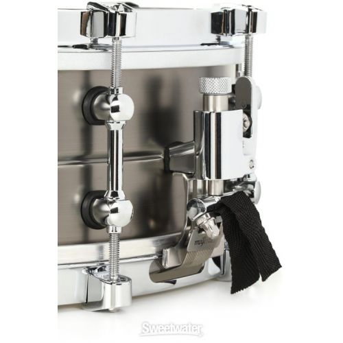  Majestic Opus One Brass Concert Snare - 5-inch x 14-inch, Antique Brushed Nickel