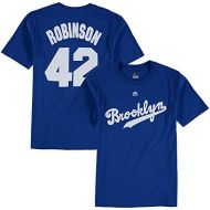 Majestic Jackie Robinson Brooklyn Dodgers #42 Youth Cooperstown Player T-Shirt