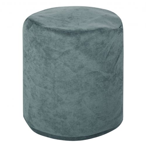  Majestic Home Goods Villa Velvet Indoor Ottoman Pouf