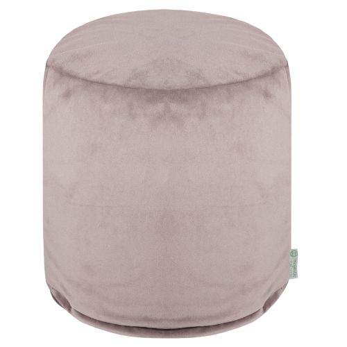  Majestic Home Goods Faux Suede Indoor Ottoman Pouf