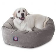 Majestic Pet Products 40 Suede Bagel Dog Bed Removable Cover