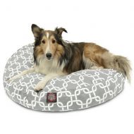 Majestic Pet Links Medium Round Outdoor Indoor Pet Bed Removable Cover