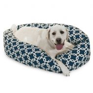 Majestic Pet 40 Links Sherpa Bagel Bed Removable Cover